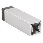 Heatsink, Universal Rectangular Alu with fan, 1.18K/W, 75 x 30 x 30mm, PCB Mount