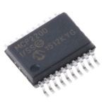 Microchip MCP2200-I/SS, USB Controller, 12Mbps, USB 2.0, 5.5 V, 20-Pin SSOP