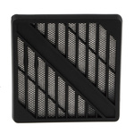 ebm-papst Fan Filter for 80mm Fans, PET Filter, Plastic Frame, 86.5 x 86.5mm