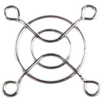 ebm-papst LZ29-1 Series Steel Finger Guard for 40mm Fans, 32mm Hole Spacing