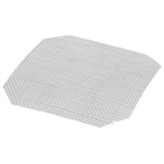 Essentra Fan Filter for 120mm Fans, Stainless Steel Filter, Glass Fibre Reinforced Nylon Frame