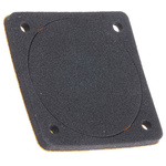 EPDM, Neoprene Fan Gasket, 42 x 42mm