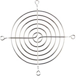 Sunon FG-09 Series Steel Finger Guard for 92mm Fans, 83mm Hole Spacing, 92 x 92mm