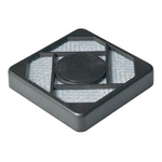 Essentra Fan Filter for 80mm Fans, PET, Stainless Steel Filter, Glass Fibre Reinforced Nylon Frame, 80.6 x 80.6 x 12.5mm
