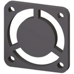 Essentra RFG-040-T Series Glass Fibre Reinforced Nylon Finger Guard for 40mm Fans, 32.2mm Hole Spacing, 43 x 43mm