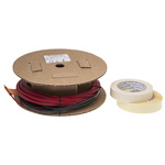 RS PRO Underfloor Heating Trace Heating Cable, 17W/m, 240V ac, Maximum of +200 °C, 23.5m