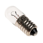 RS PRO E10 Indicator Light, Clear, 6.5 V, 300 mA, 4000h