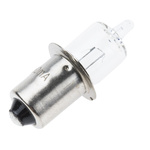 RS PRO Clear Halogen Bulb P13.5s, Mini Candle, 2.8 V, 9.3mm