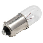 RS PRO BA9s Indicator Light, Clear, 5 V, 90 mA, 750h
