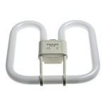 GR10q 2D Shape CFL Bulb, 38 W, 3500K, Warm White Colour Tone