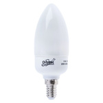 E14 Candle Shape CFL Bulb, 11 W, 2700K, Warm White Colour Tone