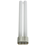 2G11 Twin Tube Shape CFL Bulb, 18 W, 3000K, Warm White Colour Tone
