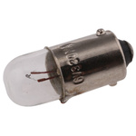 RS PRO BA9s Indicator Light, Clear, 6 V, 330 mA, 15000h