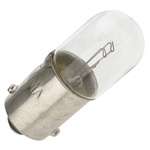 RS PRO BA9s Indicator Light, Clear, 24 V, 120 mA, 5000h