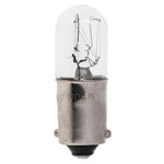 RS PRO BA9s Indicator Light, Clear, 130 V, 20 mA, 3000h