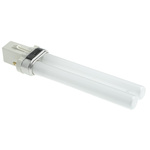 G23 Twin Tube Shape CFL Bulb, 7 W, 4000K, Cool White Colour Tone