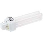 G24q-1 DULUX Quad Tube Shape CFL Bulb, 13 W, 2700K, Extra Warm White Colour Tone