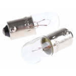 RS PRO BA9s Indicator Light, Clear, 6.5 V, 300 mA, 4000h