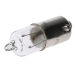 RS PRO BA9s Indicator Light, Clear, 12 V, 417 mA, 250h