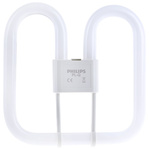 GR10q 2D Shape CFL Bulb, 28 W, 3500K, Warm White Colour Tone