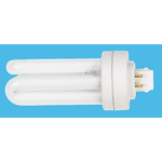 GX24q-2 Six Tube Shape CFL Bulb, 18 W, 4000K, Cool White Colour Tone