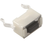 Button Tactile Switch, SPST-NO 50 mA @ 24 V dc 0.8mm