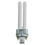 G24q-1 DULUX Quad Tube Shape CFL Bulb, 13 W, 3000K, Warm White Colour Tone