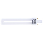 G23 DULUX Quad Tube Shape CFL Bulb, 9 W, 3000K, Warm White Colour Tone