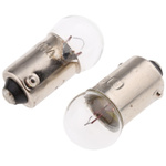 RS PRO BA9s Indicator Light, Clear, 6 V, 300 mA, 4000h