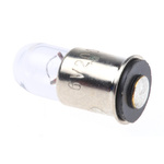 RS PRO Midget Flange Indicator Light, Clear, 6 V, 200 mA, 1000h