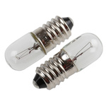 RS PRO E10 Indicator Light, Clear, 12 V, 183 mA, 3000h