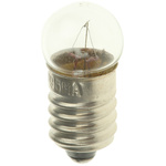 RS PRO E10 Indicator Light, Clear, 12 V, 95 mA, 5000h