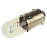RS PRO BA9s Indicator Light, Clear, 48 V, 42 mA, 5000h