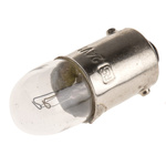 RS PRO BA9s Indicator Light, Clear, 24 V, 50 mA, 10000h