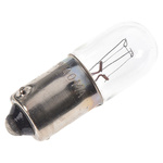 RS PRO BA9s Indicator Light, Clear, 28 V, 40 mA, 3000h
