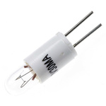RS PRO Bi-Pin Indicator Light, Clear, 12 V, 30 mA, 3000h