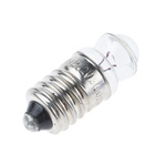 RS PRO E10 Indicator Light, Clear, 2.2 V, 300 mA, 18h