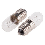 RS PRO E10 Indicator Light, Clear, 48 V, 100 mA, 1000h