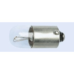 RS PRO BA9s Indicator Light, Clear, 60 V, 20 mA, 3000h