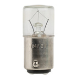Orbitec BA15d Indicator Light, Clear, 24 V, 200 mA, 2000h