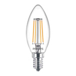 Philips Classic E14 GLS LED Bulb 4.3 W(40W), 2700K, Warm White, B35 shape
