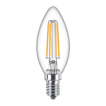 Philips Classic E14 GLS LED Bulb 6.5 W(60W), 2700K, Warm White, B35 shape