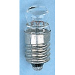 Orbitec E10 Indicator Light, Clear, 2.2 V, 250 mA, 10h