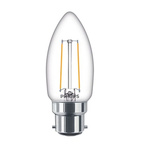 Philips CorePro B22 GLS LED Candle Bulb 2 W(25W), 2700K, Warm White, B35 shape