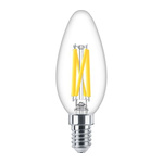 Philips MASTER E14 GLS LED Candle Bulb 3.4 W(40W), 2200 K, 2700 K, Warm Glow, B35 shape