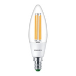 Philips MAS E14 GLS LED Candle Bulb 2.3 W(40W), 3000K, White, B35 shape