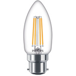 Philips CorePro B22 LED Bulbs 4.3 W(40W), 2700K, Warm White, Candle shape