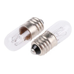 RS PRO E10 Indicator Light, Clear, 230 V, 13 mA, 1000h