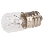 RS PRO E14 Indicator Light, Clear, 130 V, 38 mA, 2000h