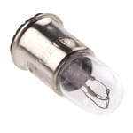 RS PRO Midget Flange Indicator Light, Clear, 12 V, 90 mA, 5000h